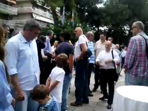 Η Εθνική ομάδα του 1987 στη Θεσσαλονίκη για Γκάλη (2)