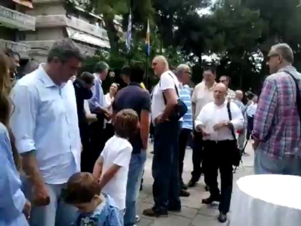 Η Εθνική ομάδα του 1987 στη Θεσσαλονίκη για Γκά...
