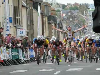 Tour de la Manche 2013 - Benoît Sinner gagne la 4e étape au sprint