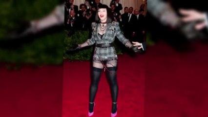 Madonna Punks Up For New York Met Ball