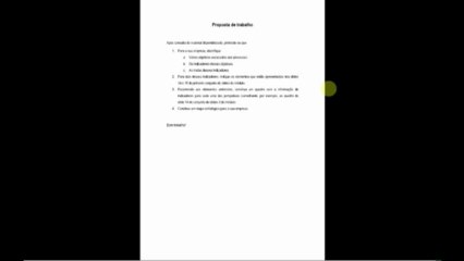 proposta de trabalho módulo 3