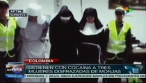 Colombia: mujeres disfrazadas de monjas transportaban droga