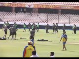 Sunrisers Hyderabad in practice session07052013