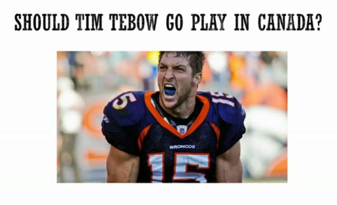 Tim Tebow Question?