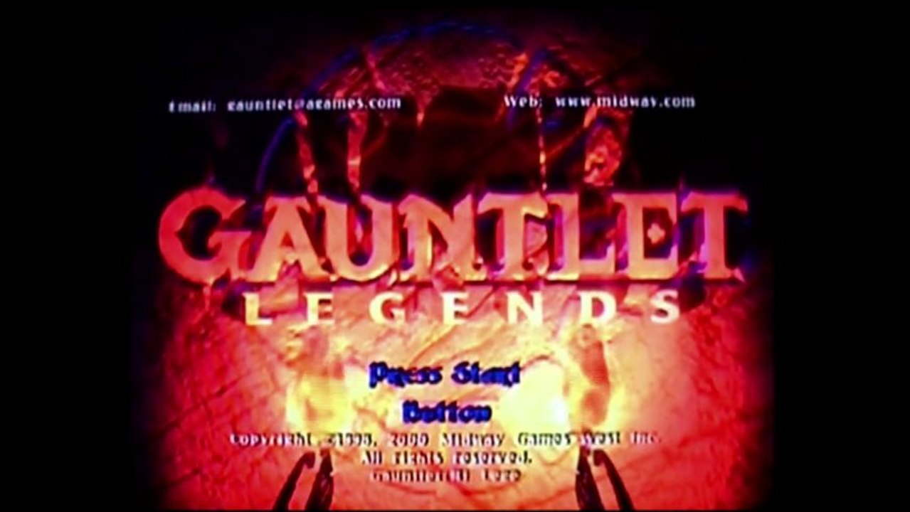 First Level - Only - Gauntlet Legends - Dreamcast