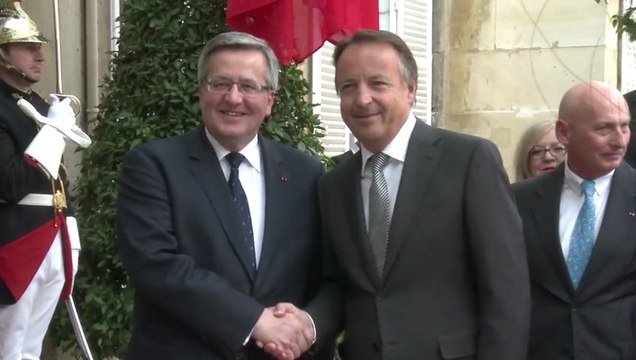[Présidence] Visite d'État de Bronislaw Komorowski, Président de la République de Pologne