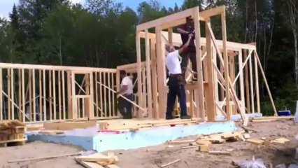 Assemblage de l'ossature GREB