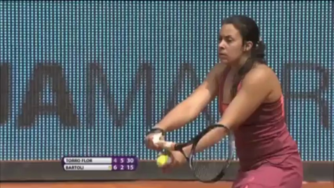 Madrid: Bartoli verhindert weiteres Favoritensterben