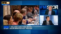 BFM STORY: François Hollande dans Paris Match : aucun ministre n'est 