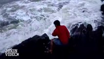 Man Gets ROCKED By Wave