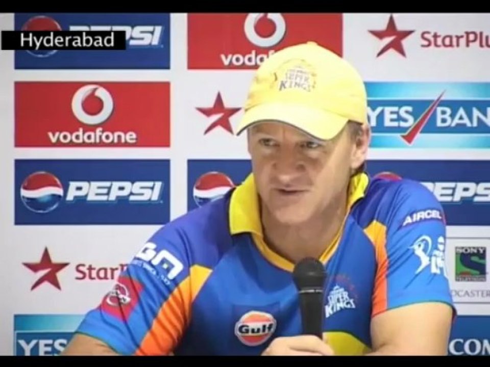 Chennai Super Kings pre match press conference07052013