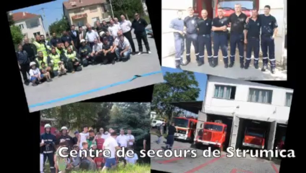Pompiers humanitaires Normandie Mission Macédoine 2009