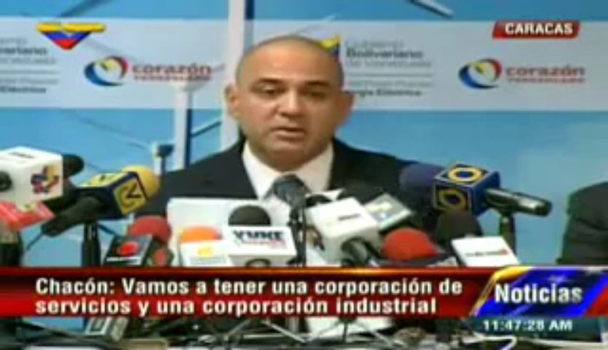 Venezuela disminuirá mil megavatios e incorporará igual cantidad a su sistema eléctrico