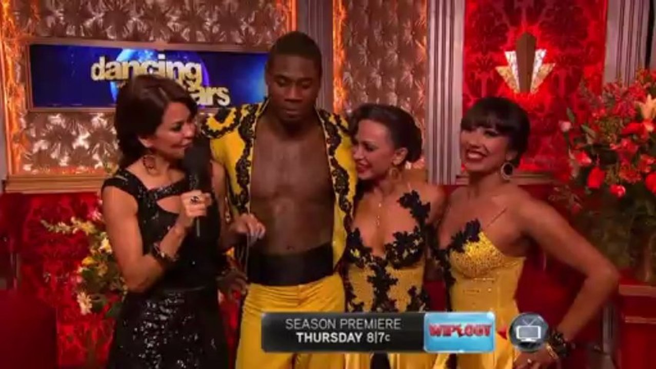 Jacoby Jones, Karina Smirnoff & Cheryl Burke...