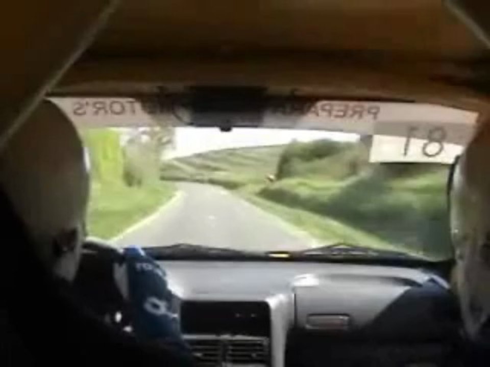 RALLYE DU LAYON 2013 ES4 EQUIPAGE GERAUD