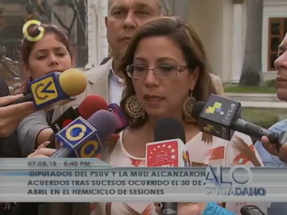 Parlamentaria Tania Díaz: Rechazaremos la violencia "venga de donde venga"