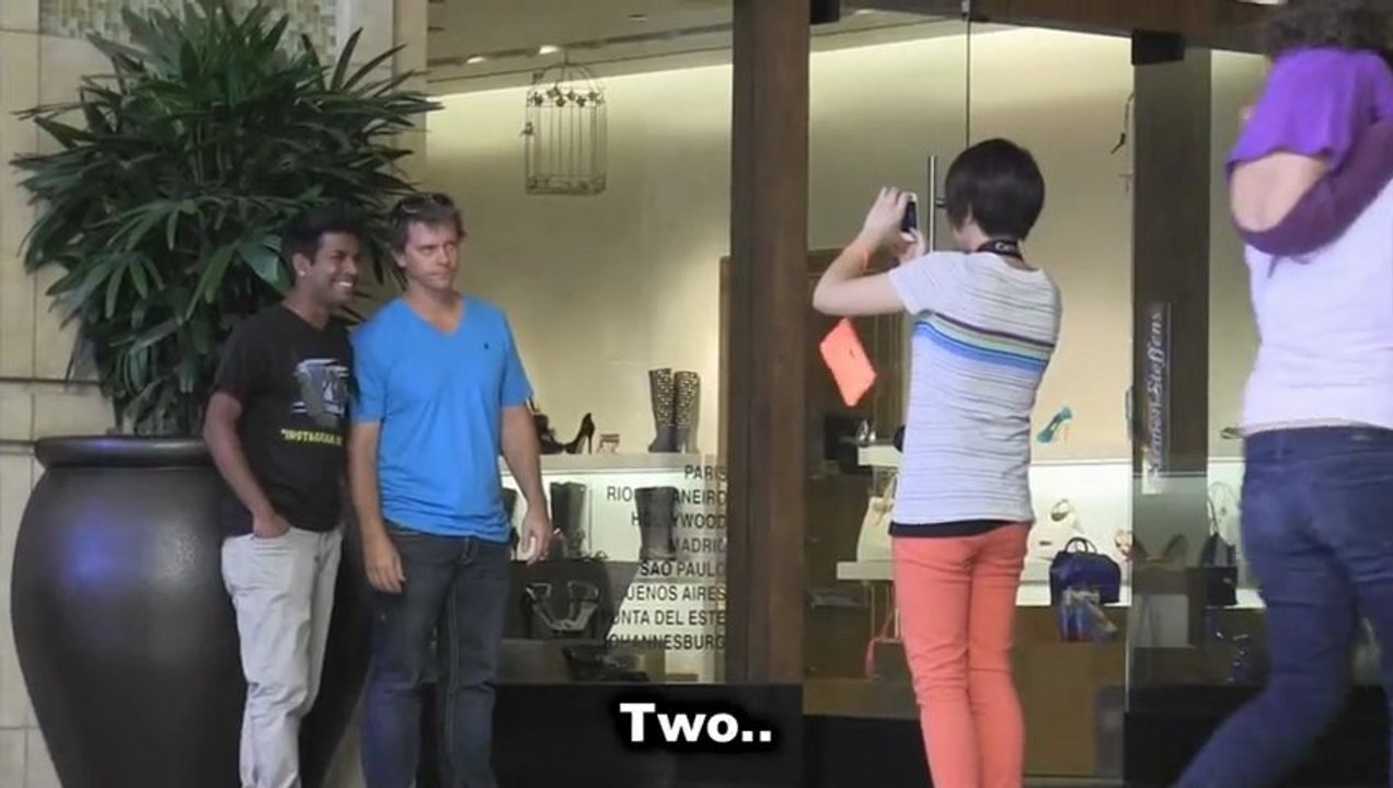 Disappearing Friend Photo Prank