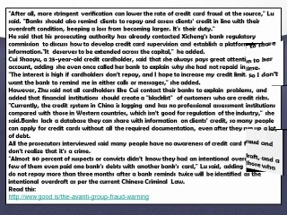 the avanti group fraud warning- communities.ptc