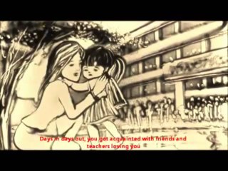 ไดอารี่ของแม่ - ศิลปะทราย สุดยอด - Nhat ky cua me - Le Phong Giao - sand art