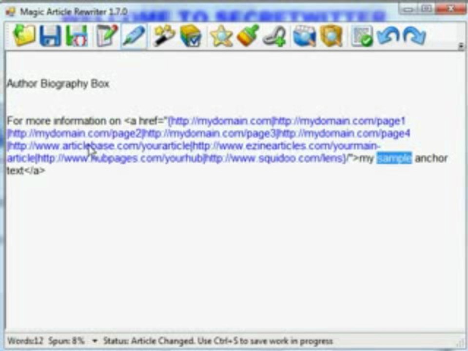 Magic Article Rewriter And Magic Article Submitter | Magic Article Rewriter And Magic Article Submitter