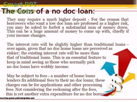 Springhill Group Home Loans and Deposits on No Doc Home Loans Pros and Cons