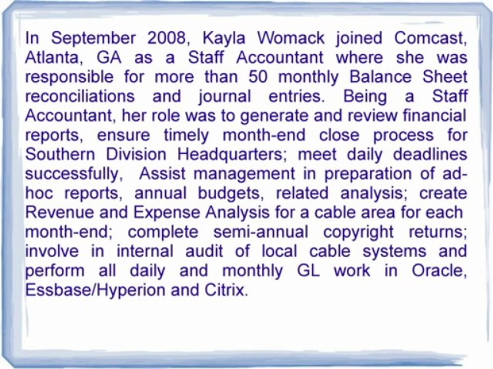 Kayla Yvette Womack | Kayla Womack