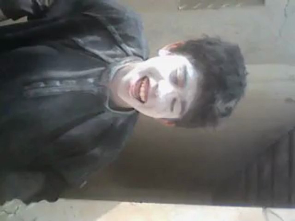 ghost dancing in very funny style