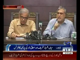 Shahbaz Sharif & Ishaq Dar,s Media Talk 08 May 2013