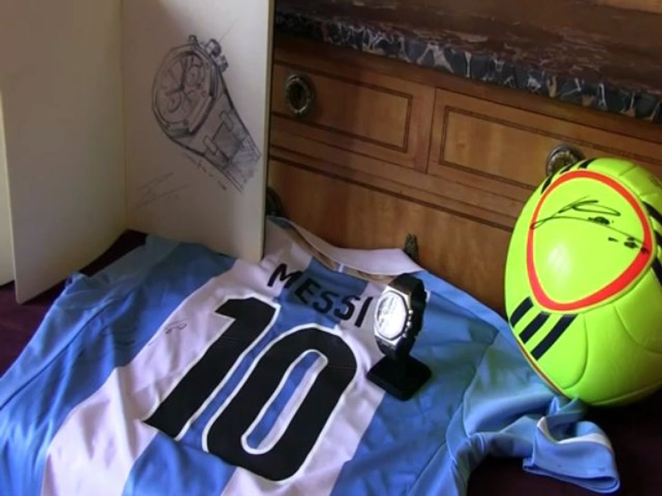 Subastan el reloj 'Leo Messi'