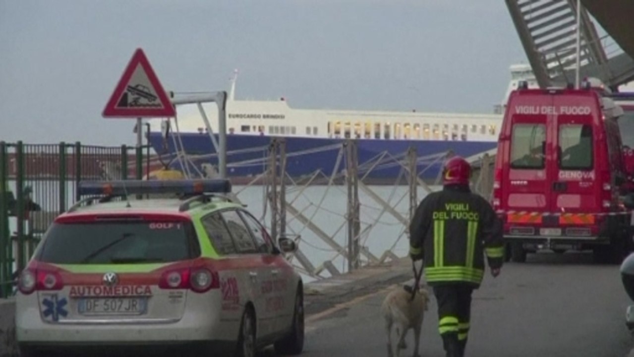 Several missing after Italy ship smash