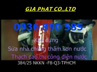 Chống thấm,sửa nhà tại quận 8 call 0907 323 053