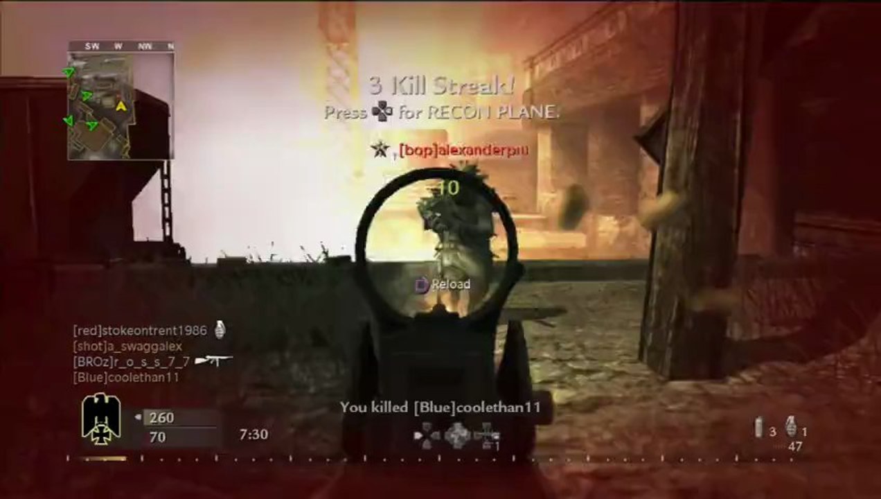Call Duty World At War - Opening a can of whup a$$ on Roundhouse