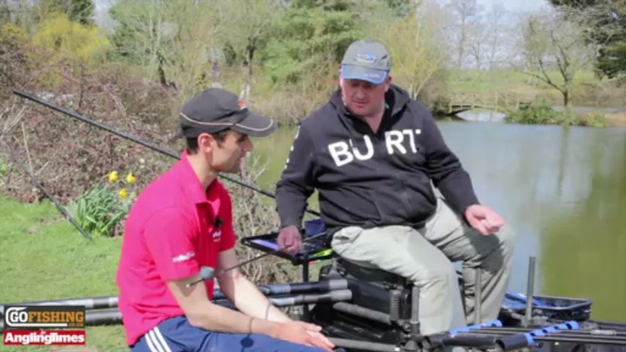 Fishing shallow on the pole with meat - Angling Times Where to Fish series