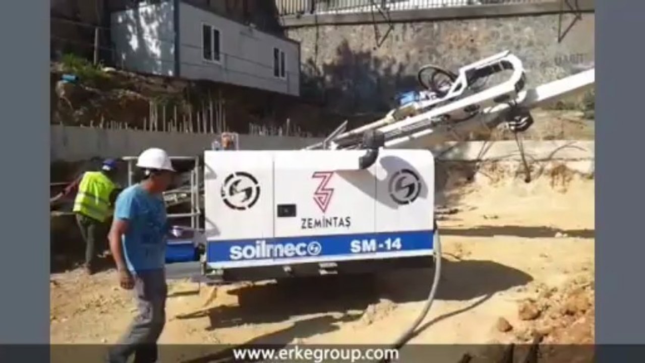 ERKE Dış Ticaret ltd., Soilmec SM-14 Anchoring Rig - Zemintaş - www.erkegroup.com