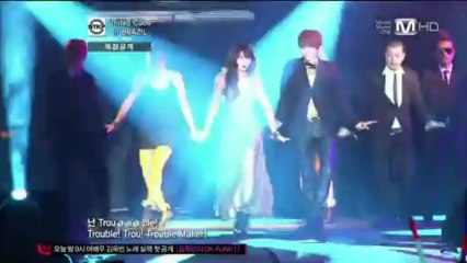 20120105 Mnet Boom The KPOP- United Cube in BRAZIL - Trouble Maker cut