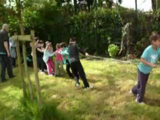 Matinée sport : tir à la corde