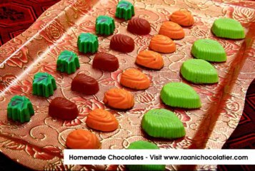 Homemade Chocolates in Chennai, India - Manufactured by Raanichocolatier