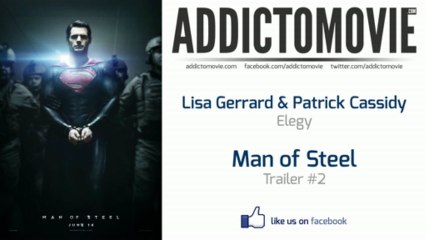 Man of Steel - Trailer #2 Music #1 (Lisa Gerrard & Patrick Cassidy - Elegy)