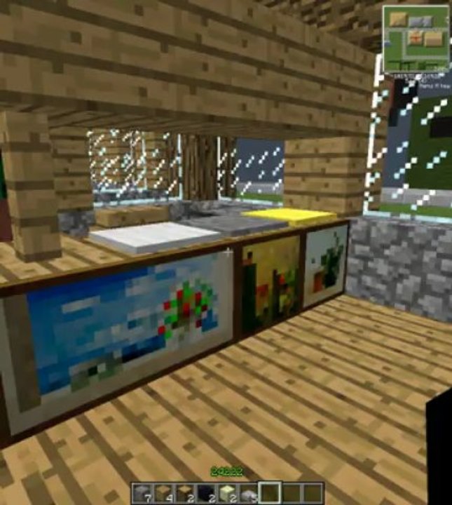 Notre serveur minecraft hamachi 1.5.1 en survival maintenant