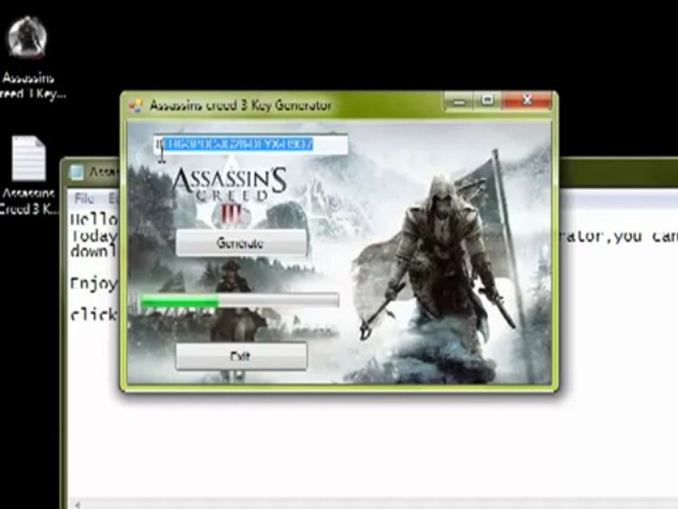 Download-Assassins Creed 3 Key Generator [Updated 15 july 2012]