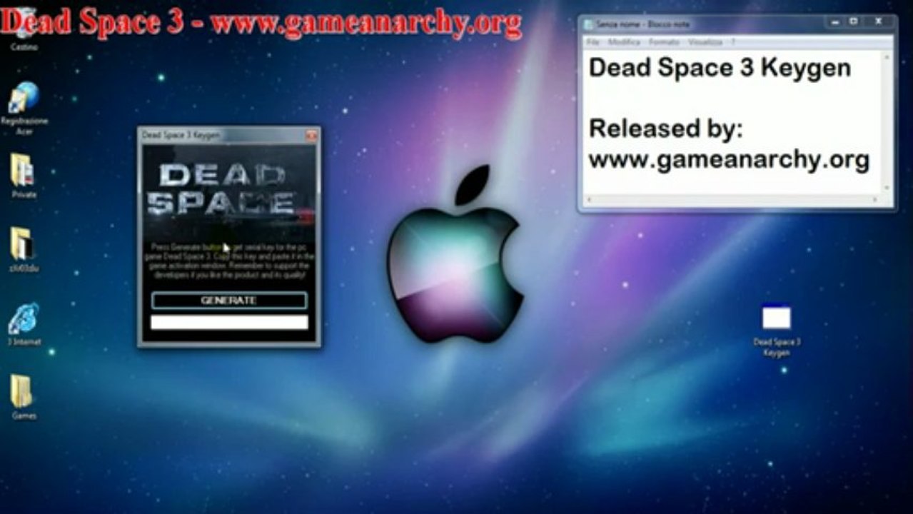 Dead Space 3 CD Key Generator v1.0
