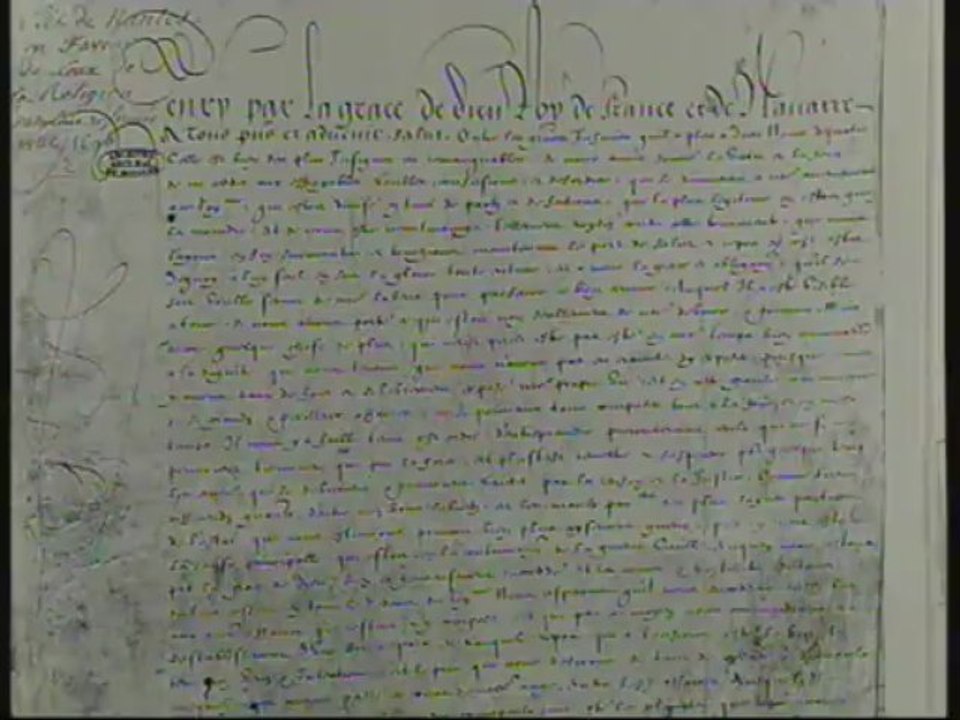 L'encre et le sang un échange de pamphlets durant la première guerre de religion (2002)