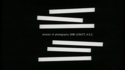 The Man With the Golden Arm - Opening Credits (by Saul Bass) - 1955