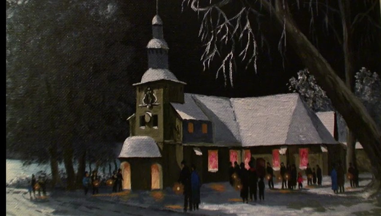 Une chapelle sur toile à Honfleur
