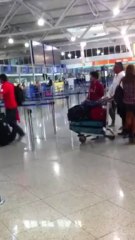 Αναχώρηση Ολυμπιακού για το Λονδίνο (Final-4 2013)