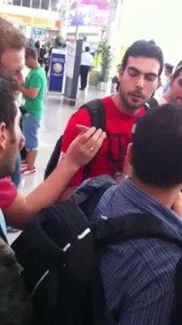 Δηλώσεις Σλούκα πριν την αναχώρηση του Ολυμπιακού για Λονδίνο (2)