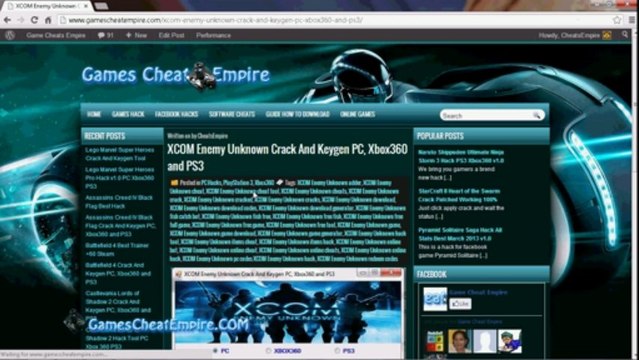 XCOM Enemy Unknown Crack And Keygen PC, Xbox360 and PS3