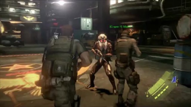 Resident Evil 6 coop Chris chapitre 4
