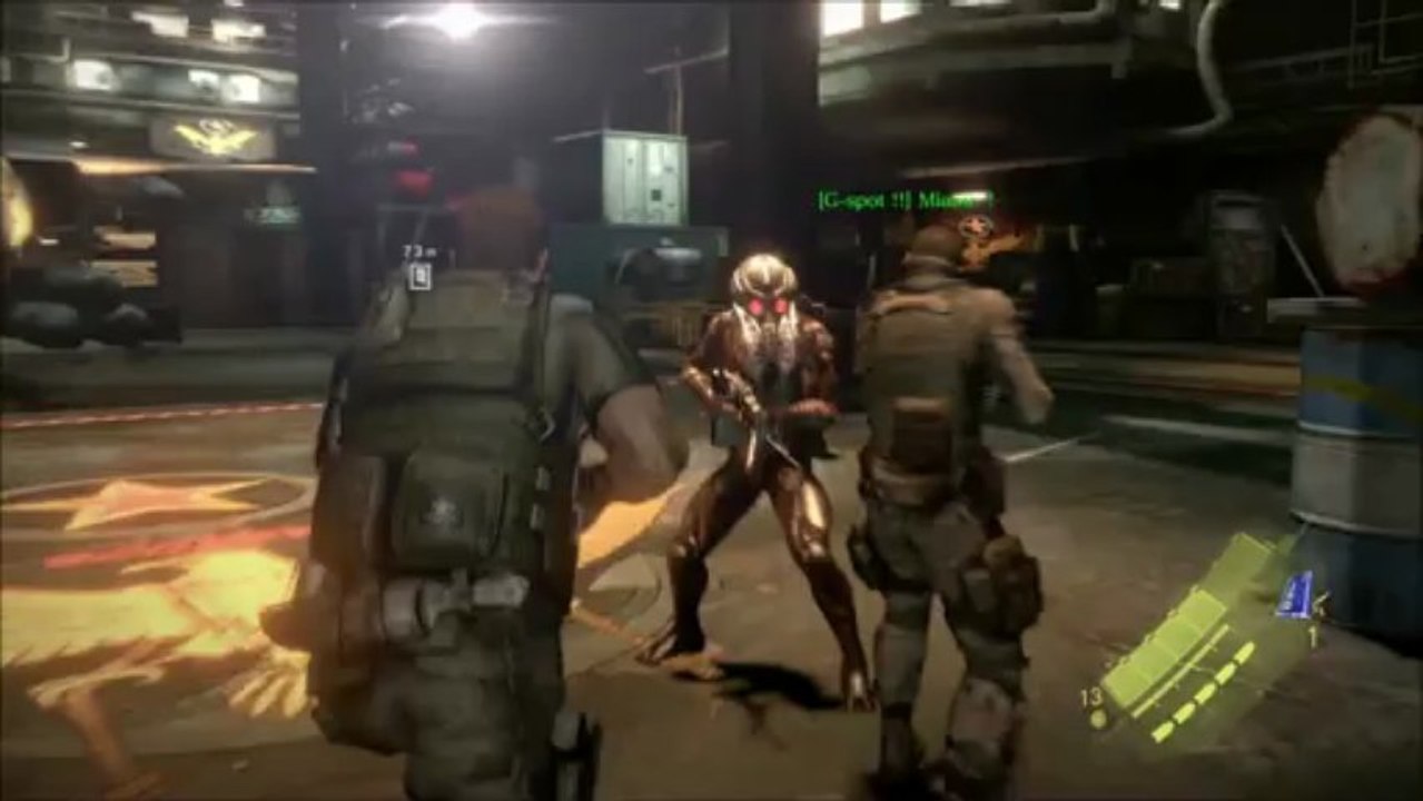 Resident Evil 6 coop Chris chapitre 4