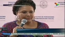 UNLP otorga reconocimiento a Piedad Córdoba